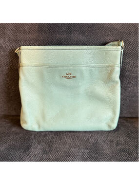 Coach Crossbody/Shoulder Bag with Pebbled Leather.